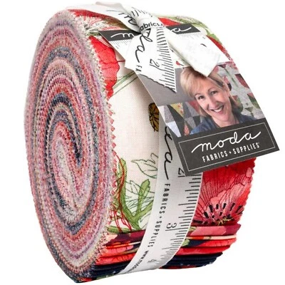 Superbloom Jelly Roll by Robin Pickens for Moda Fabrics - Image 1 of 4