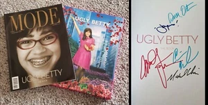 UGLY BETTY - THE BOOK, signiert von Cast, SC-Buch mit Hartschalenschuber - Bild 1 von 3