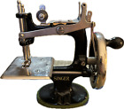 Vintage Child’s Mini Singer No.20 Sewing Machine With Original Travel Trunk