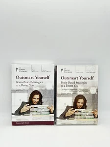 GREAT COURSES DVDs Guidebook Transcript Outsmart Yourself Brain-Based Strategies - Picture 1 of 4