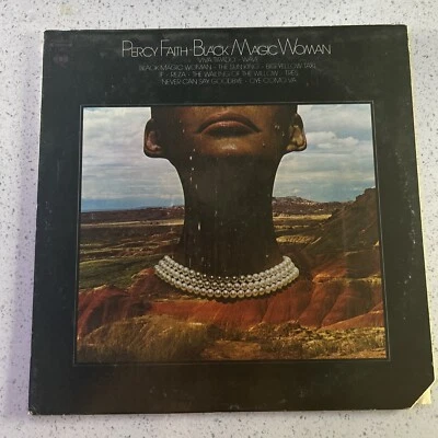Percy Faith Black Magic Woman LP 1972 Columbia CQ 30800 Quadraphonic Latin Jazz  - Image 1 of 4
