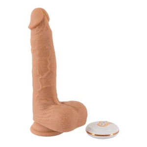 Silikon Stoß-Vibrator starker Saugfuß Fernbedienung 7 Vibration Natur-Dildo Sex - Bild 1 von 9