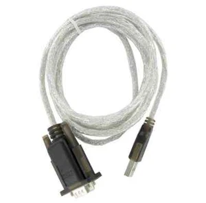5Ft USB 2.0 to Serial RS232 Converter Adapter w/FTDI Chipset for Win, Mac, Linux - Picture 1 of 3