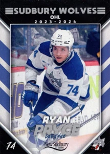 2023/24 Sudbury Wolves - RYAN PRYCE - Picture 1 of 2
