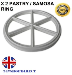 2 x Samosa Teigschneider Gebäck Ring Presse Dreieck Form Maker Gebäck - Bild 1 von 6