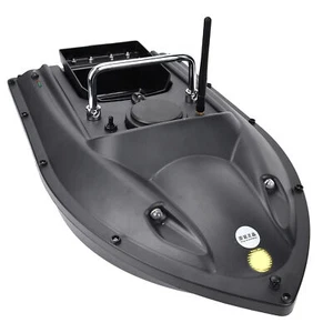 Pêche RC 600m télécommande noire sans fil leurre de pêche appât bateau trouver du poisson - Photo 1/14