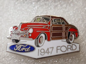 Pin Ford 1947 Vintage Solapa Pin Woodie? Ex-Lg 1 12" - Imagen 1 de 2