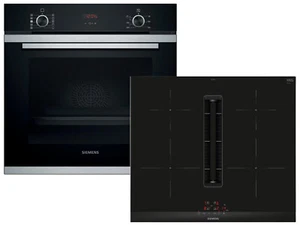 Siemens EQ216IG1EZ Set Backofen HR214ABS0 + EH675BE15E Kochfeldabzug Induktion - Bild 1 von 7