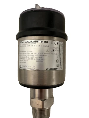 Radar guiado transmissor de nível Bürkert 8188 4-20mA HART ATEX 1000mm novo - Imagem 1 de 4