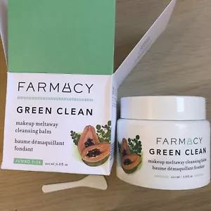 New Boxed 200ml Farmacy Green Clean Makeup Meltaway Cleansing Balm - Picture 1 of 4