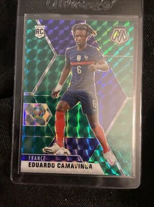 EDUARDO CAMAVINGA 2021 Mosaic UEFA EURO #111 ROOKIE GREEN Mosaic France - Picture 1 of 1