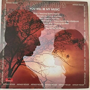 Boston Pops: You Will Be My Music Vintage Vinyl Record - Picture 1 of 11