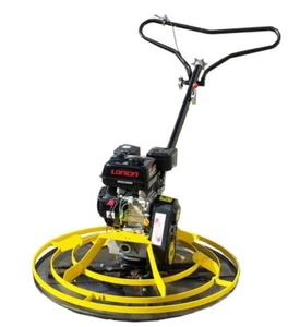37" Concrete Power Trowel with 6.5HP Gas Engine w/ Blades ,Float Pan, Lift Hook - Picture 1 of 5
