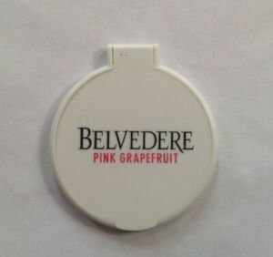 Belvedere Pink Grapefruit Promotional Pocket Mirror 3" 