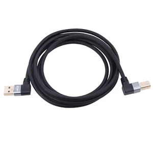 Cable de impresora en ángulo macho Wonderwires USB-A 2.0 A-Male a USB-B - Imagen 1 de 8