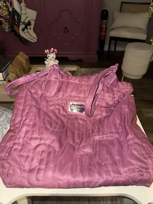 Bolso de Mano Grande Marc Jacobs Púrpura Rosa Frambuesa Nylon Foto 1 de 4