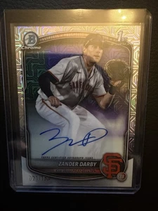 2025 Bowman Chrome Zander Darby #CPA-ZD 1st Bowman Auto /150 - Picture 1 of 1