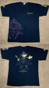 VTG 2007 World Of Warcraft Mens L Graphic T Shirt Blizzard Dark Moon RARE HTF - Picture 1 of 13