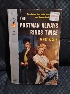 The Postman Always Rings Twice James M Cain 1954 VTG Paperback - Picture 1 of 6