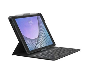 ZAGG Keyboard: iPad 10.9" Messenger Folio 2 - 7th/8th/9th Gen - iPad Air 3rd Gen - Picture 1 of 4