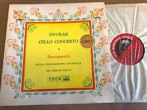 ASD 358 Dvorak Cello Concerto Rostropovich Boult S/C - Picture 1 of 2