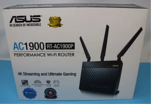 ASUS Performance WI-FI router AC1900 (RT-AC1900P) 4K Ultimate Gaming - Foto 1 di 9