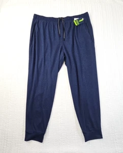 DSG Daily Jogginghose Herren 2XL marineblau elastischer Bund NEU Bündchen am Saum Neu mit Etikett Reißverschluss Pkt - Bild 1 von 16