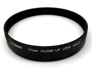 Canon Zoom Lense Close-Up Lens 500D Filter 77mm Circular Filter Thread M77 - Picture 1 of 1