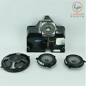 JUEGO AMPLIFICADOR SUBWOOFER ALTAVOZ PUERTA AUDIO QUATTROPORTE MASERATI 03-08 M139 - Imagen 1 de 12