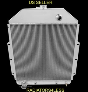 CHAMPION 3 ROW ALUMINUM RADIATOR 1942-1952 FORD TRUCK PICKUP F1 FORD ENGINE - Picture 1 of 2