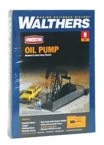 3248 Walthers Cornerstone Walking Beam-Cavallo Pompa Olio Testa Kit Scala N - Foto 1 di 1