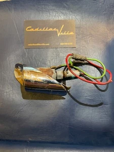 1959 Cadillac LH Door B Pillar Cigarette Cigar Lighter Used Chrome Original 60 - Picture 1 of 11