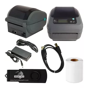 Zebra GX420d Desktop Thermodirekt Etikettendrucker mit ETH / USB / LCD - Bild 1 von 6