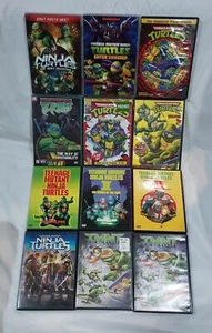 Teenage Mutant Ninja Turtles DVD Movie Lot - 1 - 2 - 3, The Next Mutation Lot 12 - Picture 1 of 2