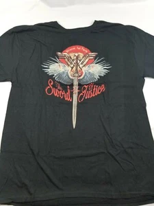 DC COMICS WONDER WOMAN DAS SCHWERT DER GERECHTIGKEIT Shirt schwarz rot GRÖSSE X-LARGE - Bild 1 von 5