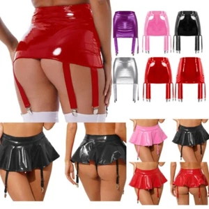 UK Sexy Women Pleated Skirt Mini Schoolgirl Micro Short Dress Cosplay Clubwear - Picture 1 of 73