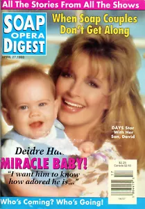 SOAP OPERA DIGEST April 27 1993 Deidre Hall Richard Burgi Douglas Marland - Picture 1 of 4