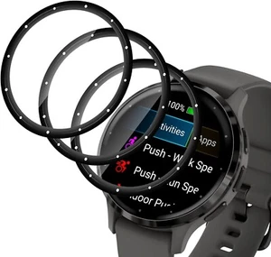 3 x verre de protection 3D film de verre pour film blindé Garmin Venu 3S plein écran CURVED - Photo 1 sur 10