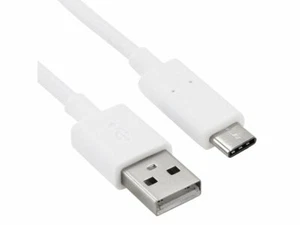 90 cm USB Daten Ladegerät weißes Kabel für Cycliq Fly12 CE122 Kamera und Fahrradlicht - Bild 1 von 2