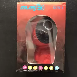 Tintenfisch Spiel rot Bluetooth Lautsprecher NEU Box Verschleiß - Bild 1 von 6
