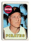 1969 Topps Larry Shepard  #384   Pittsburgh Pirates Baseball Card