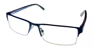 Jones New York Ophthalmic Metal Rimless Rectangle Eyewear, J334 Black 55mm - Picture 1 of 8