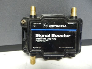 MOTOROLA signal booster broadband drop amp - Photo 1 sur 1