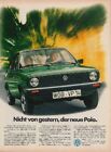 Volkswagen VW Polo I - Reklame Werbeanzeige Original-Werbung 1979 (2)