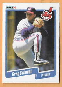 Greg Swindell Cleveland Indians #503 - Fleer casi nuevo-como nuevo 1990 - Imagen 1 de 2