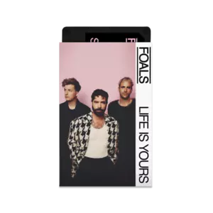 Foals: Life Is Yours Cassette - Black Cassette Album with Alternate Artwork - Foto 1 di 3