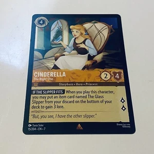 Cinderella - The Right One - 15/204 - Archazia's Island - Lorcana TCG - Picture 1 of 2