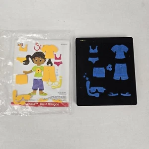 Sizzix Summer Outfit Dress Ups Paper Doll Clothes Die 654976 *not perfect - Picture 1 of 9