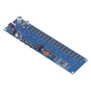 Kit de montaje de reloj de tubo Nixie hágalo usted mismo 12 pantalla de 24 horas IN14 reloj de tubo brillante - Imagen 1 de 12