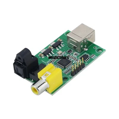 LJMSA9227 Audio Streaming Controller USB to SPDIF Optical I2S DSD256 AC3 DTS - Image 1 of 4